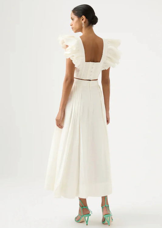 Aje | Vanades Frill Midi Set