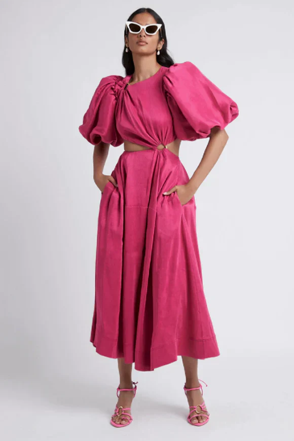 Aje | Vanades Midi (Pink)